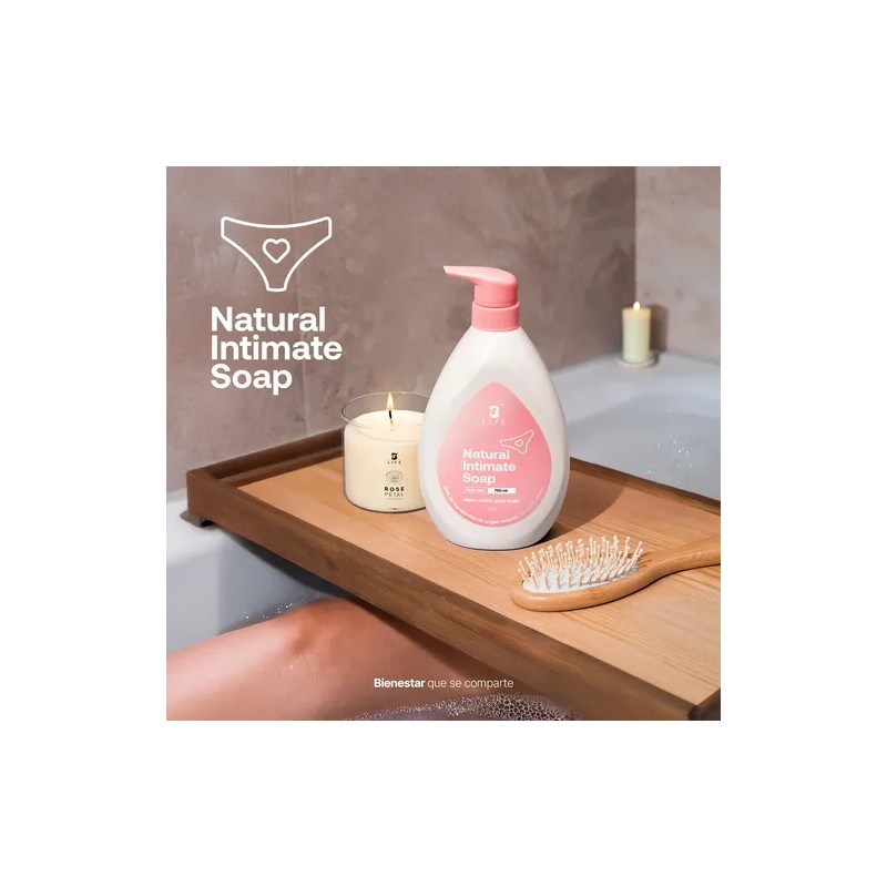 Jabón Íntimo Con Ingredientes Naturales 750 Ml. B Life