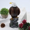 Tomotato Eagle Garden Statue,Bald Eagle Statue Simulated Eagle Shape Garden