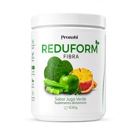 REDUFORM Fibra  Jugo Verde en Polvo  Suplemento Alimenticio con Nopal, Amaranto, Espirulina y Probiticos  Alto Contenido de Fibra  Sin Azcares...     