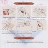Valentine's Day Handmade Press on False Nails,10pcs Reusable Luxury Fake