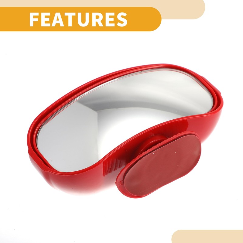 Partuto 1 Pair Universal Blind Spot Car Mirrors - Adjustable