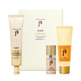 The Whoo Gongjinhyang Jinhaeyoon Wrinkle Sunscreen 75ml Large Capacity Planning Y / 더 후 공진향 진해윤 링클 선크림 75ml 대용량 기획 Y