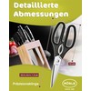 Rosle Scissors, for the Kitchen, for Cooking, Stainless Steel Blade,