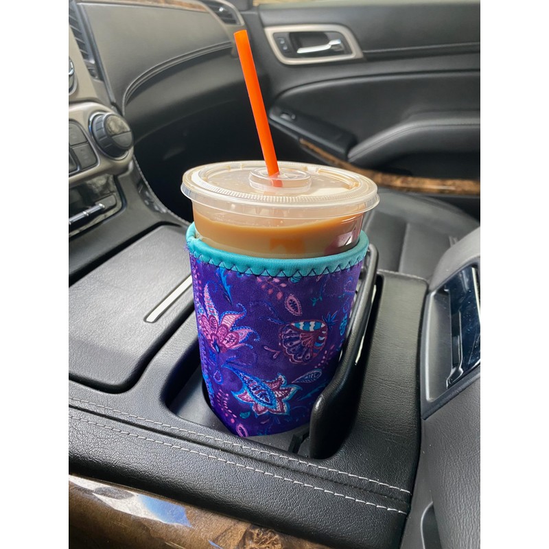 Koverz Iced Coffee Sleeve, Insulated Neoprene Cup Sleeve, Fits a