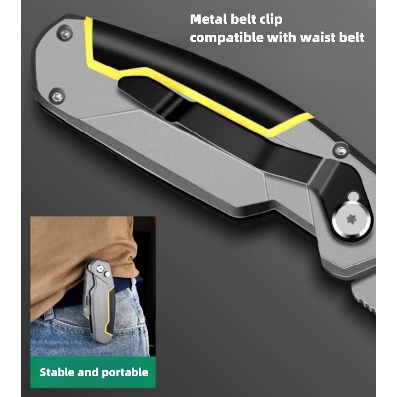 Multitool Utility Pocket Tool Folding Heavy Duty Carpet Cutter with