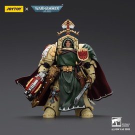 JOYTOY Warhammer 40K Dark Angels 1/18 Action Figures Dark Angels Belial, Grand Master of The Deathwing with The Sword of Silence and Storm Bolter Model Collection