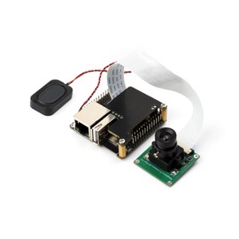 Waveshare ESP32-P4-NANO Placa de desarrollo de alto rendimiento, basada en chip ESP32-P4 con procesadores RISC-V de doble núcleo y monocre, paquete con módulo PoE y cámara RPi (6 artículos)