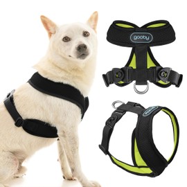 Comfort X Harness Dual Snap Mesh, Neon Black, X-Small