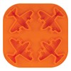 Tovolo Bandeja para cubitos de hielo de avión, silicona flexible,