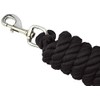 Mark Todd Deluxe Padded Headcollar With Lead Rope Full Black