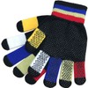 Dublin Magic Pimple Grip Riding Gloves - Black Multi