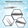 Multifunction Micro Forceps 4.75" Stainless Steel Lab Tweezers High Precision