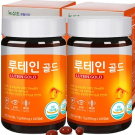Lutein Gold (12-month supply: 360 tablets) / Contains vitamin D (400 IU: 100% of the recommended daily value) / Contains 20 mg of lutein / Limited edition / 루테인 골드(총 12개월분: 360정)비타민D(400 IU:1일 권장 100%) 함유루테인 20mg함유 한정