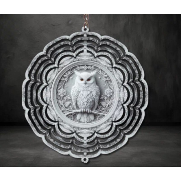 Unbranded Owl wind spinner