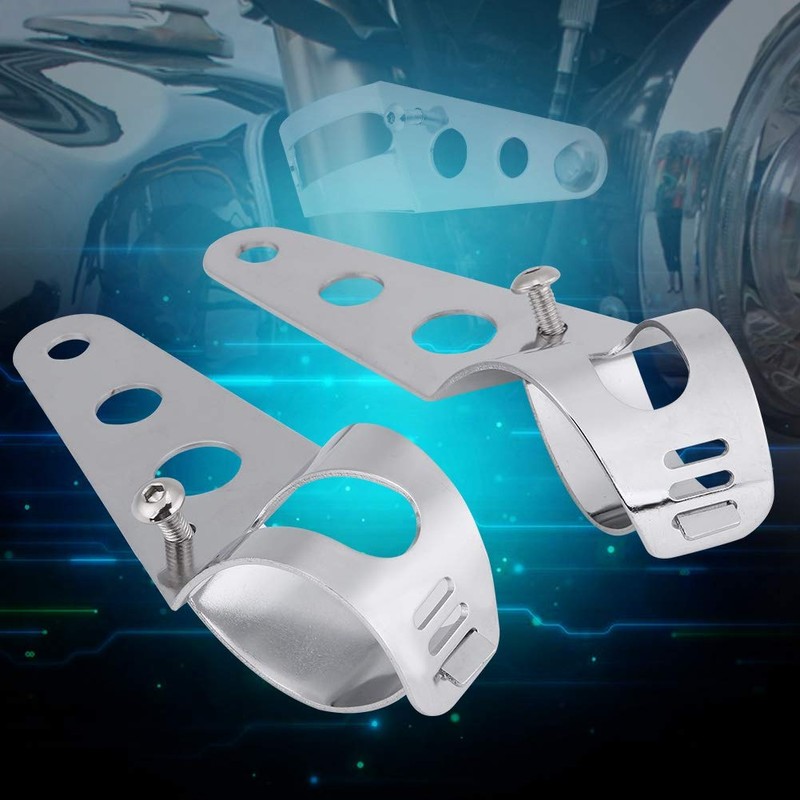 KIMISS Fork Headlight Mount, 35-43mm Motorcycle Headlight Mount, Fork Tube