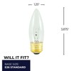 Bulbrite Incandescent B10 Medium Screw Base (E26) Light Bulb, 40