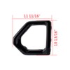 Astra Depot Glossy Black Trim Bezel Fog Light Surround Trim