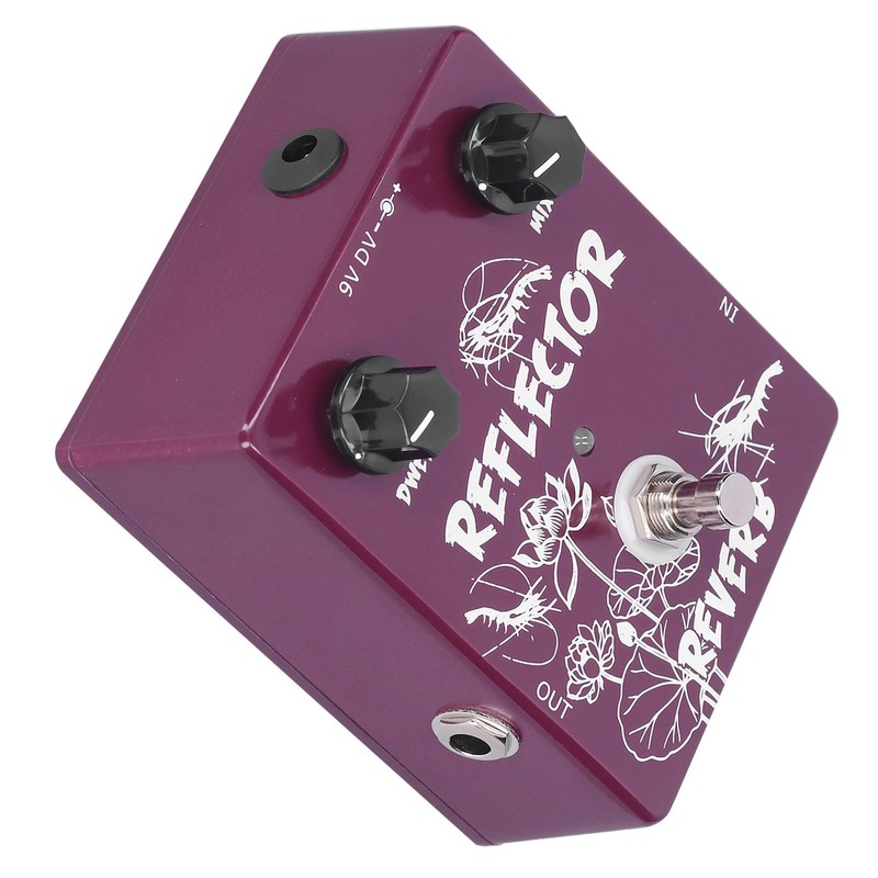 Spring Reverb Pedal Electric Guitar Reflector Effect Accessories Aluminum Alloy