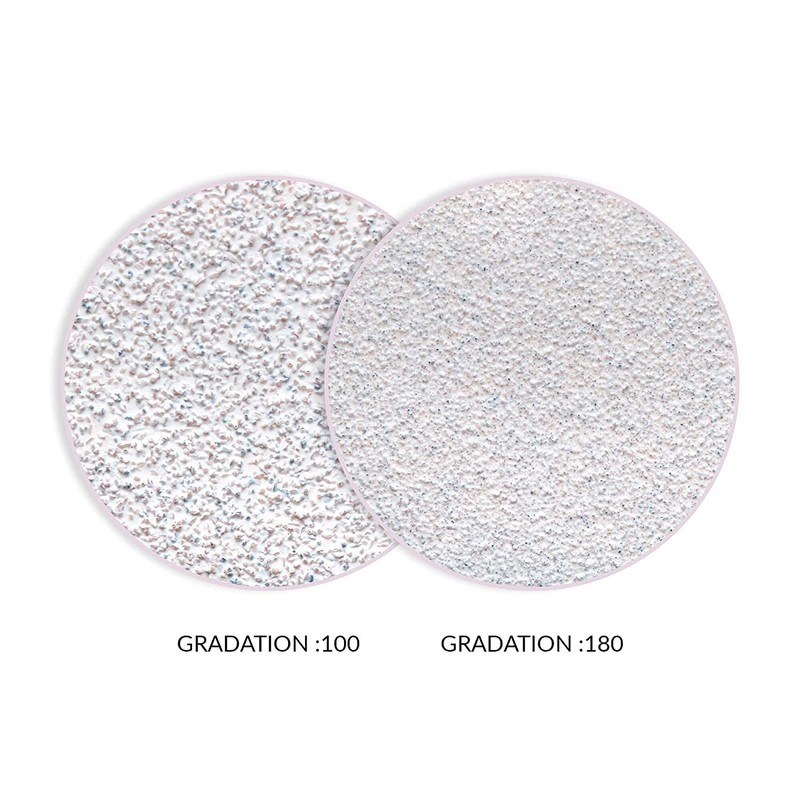 Aba Group Pack of 100 Professional Flaming Half Moon Nail