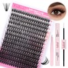 FADLASH DIY 50D Lash Extension Kit 0.07D Curl Individual Lashes