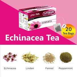 Echinacea Tea from Tisan - 2 boxes total 40 tea bags