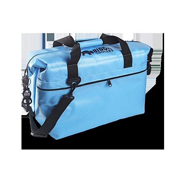 BISON COOLERS 24 Can Insulated Ice Chest Bag for Beer,