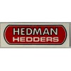 HEDMAN HEDDERS SMALL VINTAGE DECAL STICKER. Peel and Stick