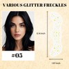 Glitter Freckles Face Tattoo, Temporary Fake Freckles, Waterproof and Sweatproof