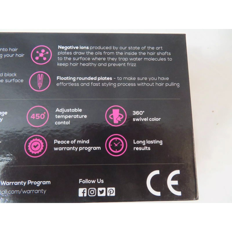 FTM Stylist Hair Straightener FTM From The Mall NEW