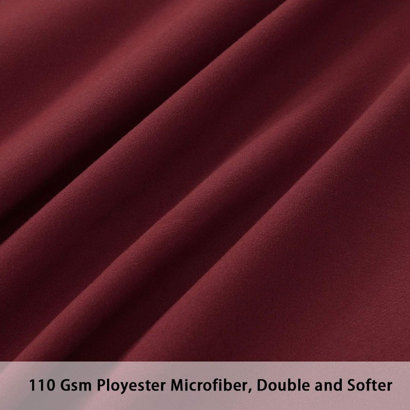 PiccoCasa Body Pillow Cover with Envelope Closure, Pillow Case for
