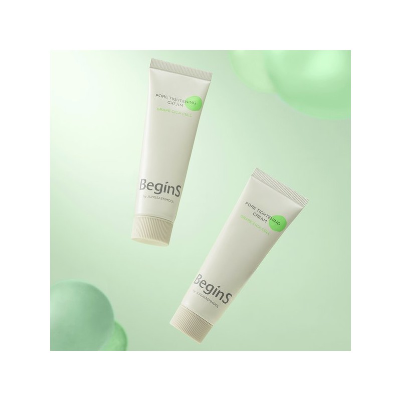 비긴스 바이 정샘물 포어 타이트닝 크림 50ml + 포어세럼5ml +