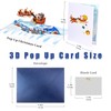 Magic Ants Christmas Pop Up Card - 3D Greeting Card,Birthday