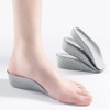 1 Pair Height Increase Insoles with Durable Material, Soft Heel