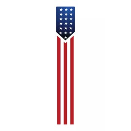 Kustom Cycle Parts Stars & Stripes Flag Dash Tank Insert 08-23 Road Glide, Electra, & Ultra Classic