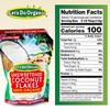 Let's Do Organic Unsweetened Coconut Flakes - Coconut Flakes Unsweetened