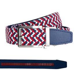 Nexbelt Men's Braided Ratchet Golf Belt – Adjustable, Stretch Fit – For Casual Wear & Golfing (Fits up to 50") - Liberty