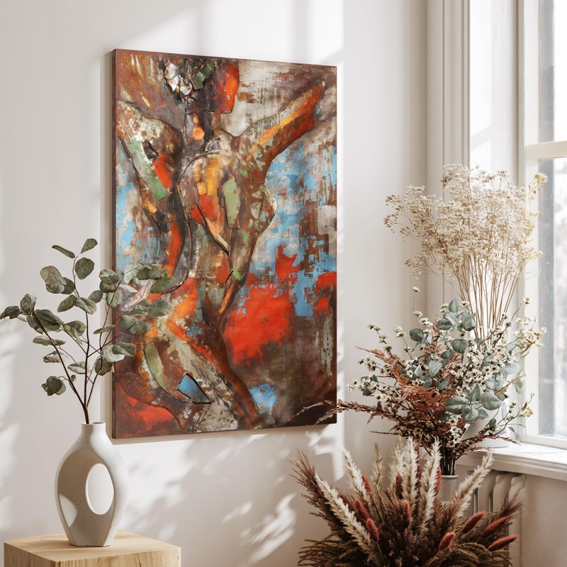 Empire Art Direct "Natural Beauty 2" Mixed Media Hand Painted