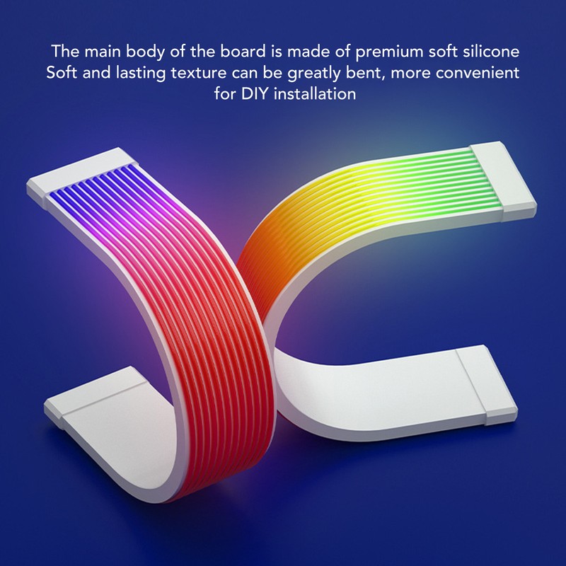 ARGB Extension Sleeved Cable Professional 5V 3 Pin Synchronized PSU