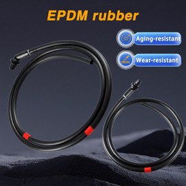 HIMARKLIF 4Pcs Sunroof Drain Tube Compatible with Land Rover LR3 4.0L 4.4L 2005-2009 / LR4 3.0L 5.0L 2010-2015 Replace#:EEH500100, EEH500110 （2Pcs Front +2Pcs Rear）