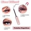 Shoonlo Pestañas Postizas Magneticas Naturales 3D 10 Pares, Set de