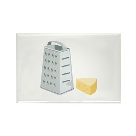 CafePress Cheese Grater Magnets Rectangle Magnet, 2"x3" Refrigerator Magnet (10 Pack)