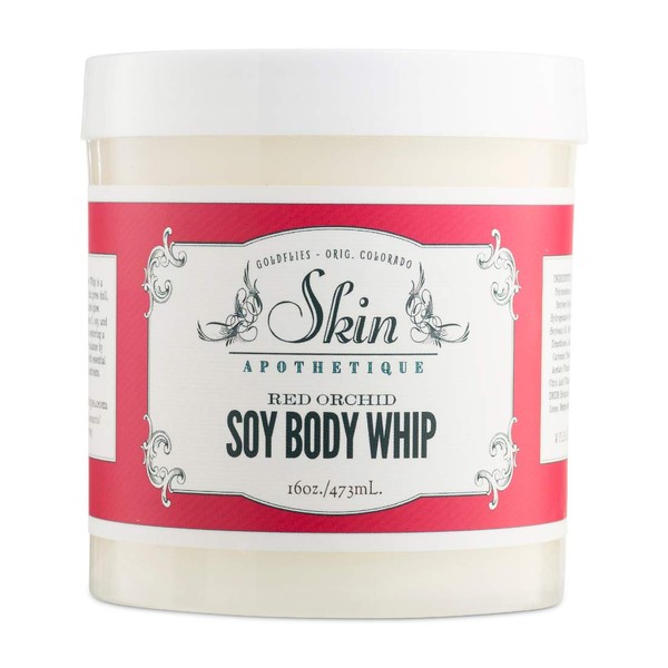Skin Apothetique Soy Body Whip, 16 ounce, Red Orchid