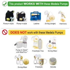 Maymom Replacement Membranes for Medela Medela Pump in Style Breastpump, Lactina, Swing and Symphony Pumps, by Maymom