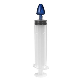 EZY DOSE Sinus and Allergy Relief Syringe, Nose Rinse Kit for Home or Travel, Nasal Irrigation for Sinus Pressure and Congestion Relief, Easy to Use, Includes 50 Saline Packets, BPA Free