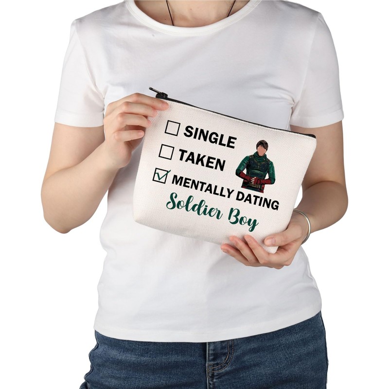 PYOUL Soldier Boy Inspired Gift Dating Soldier Boy Makeup Bag