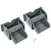HECASA 2Pcs Steel Dump Trailer Hinges Compatible with Dump Trucks