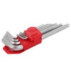 9pcs Ball End L Shape Hex Key Wrench Set Sewing