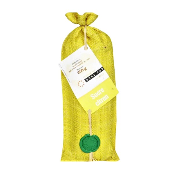Quai Sud, French Lemon Sugar (Sucre Citron) in Sac, 8
