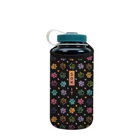 Sok It Botl Sok Water Bottle Sleeve Insulated Neoprene Cover (Furry Footprints, Fits 32oz Nalgene)