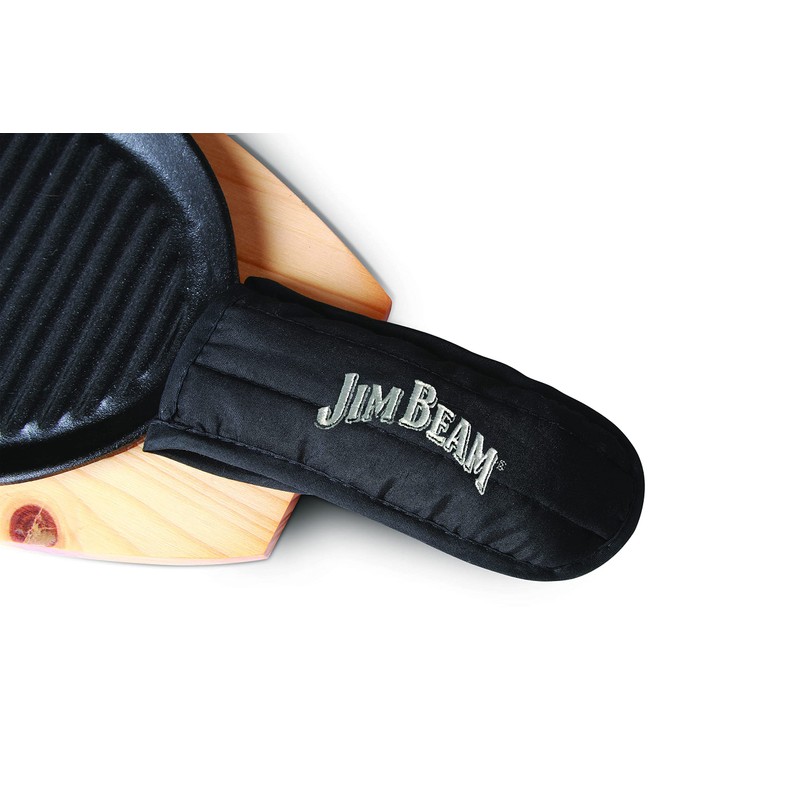 Jim Beam JB0159, Heavy Duty Construction, Pre Seasoned Cast Iron